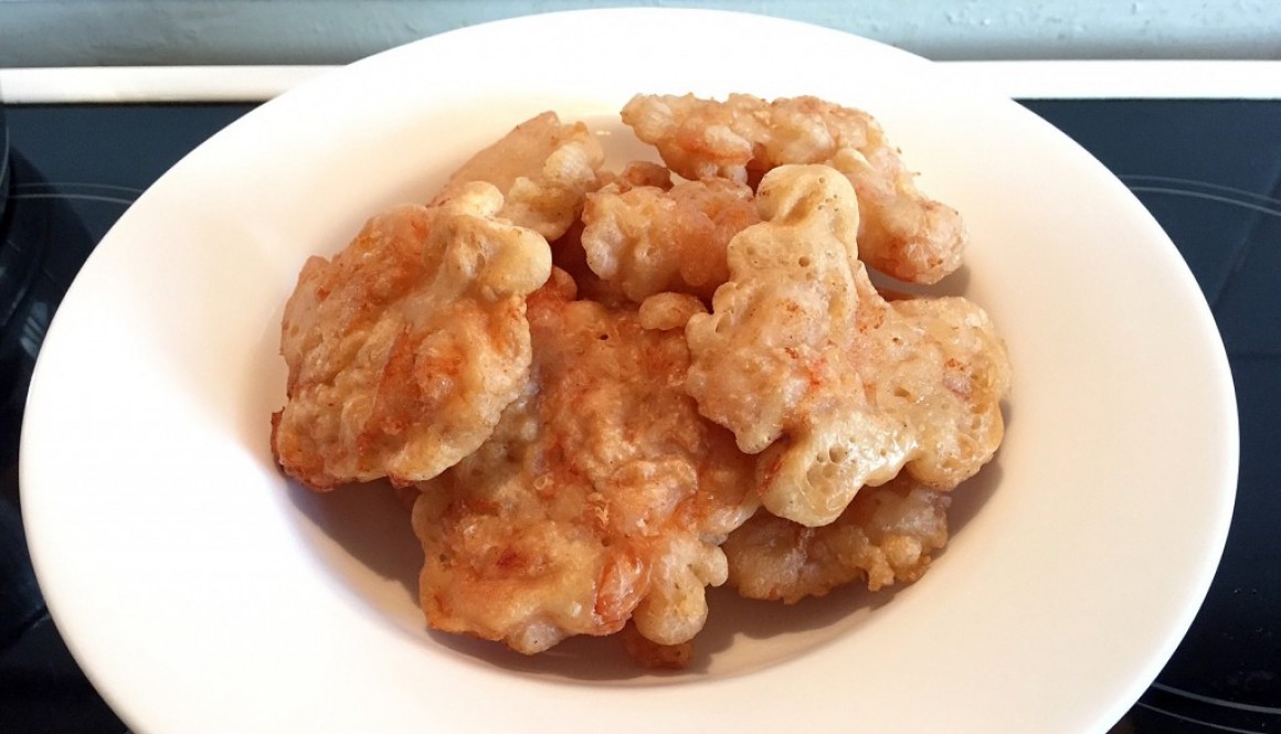 Prawn Fritters Featured